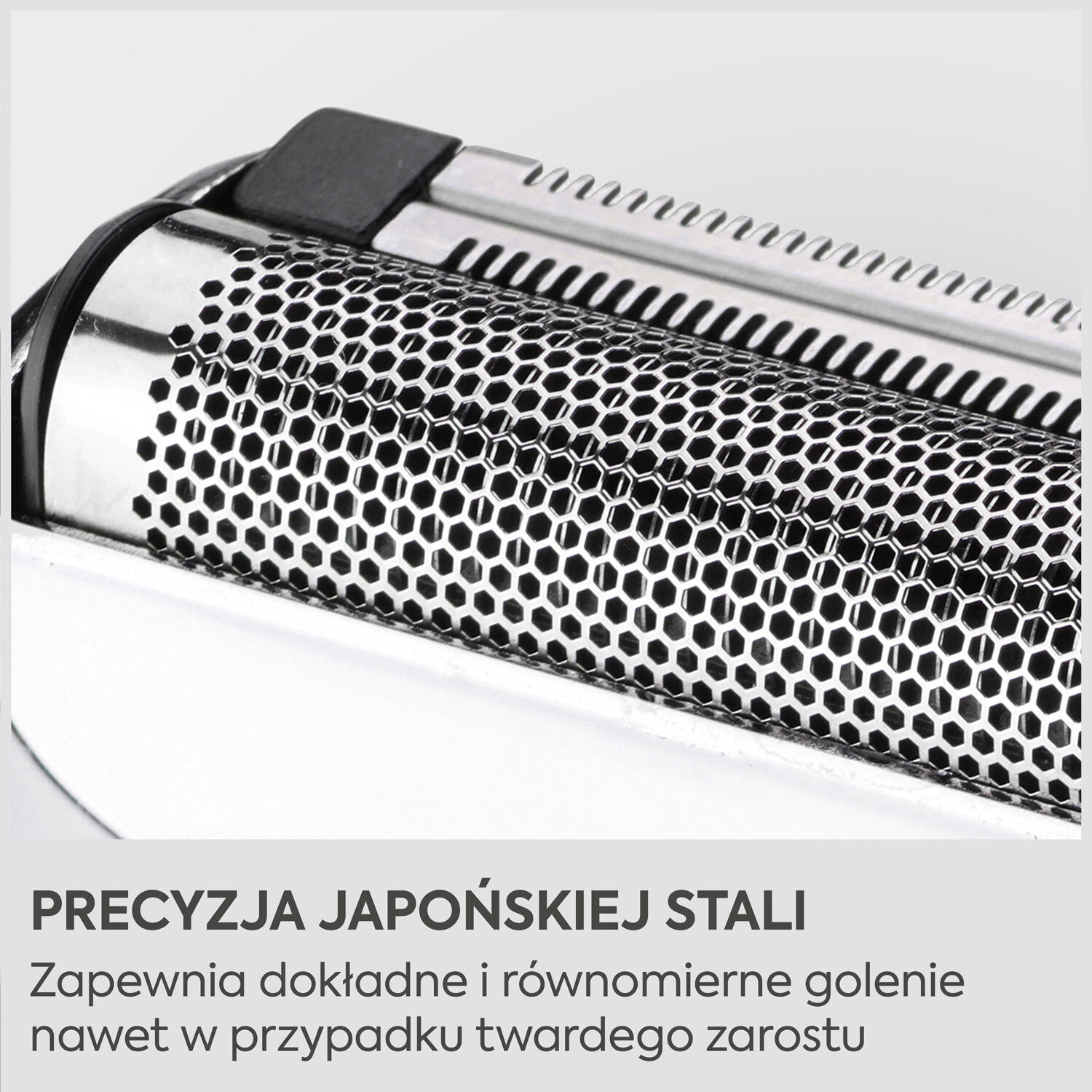 Golarka foliowa Super-X Metal Series (jednogłowicowa, srebrna)